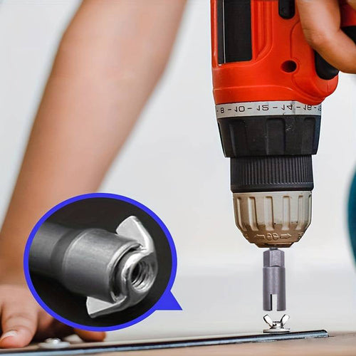 Hex Shank Socket Adapter Nut Kit