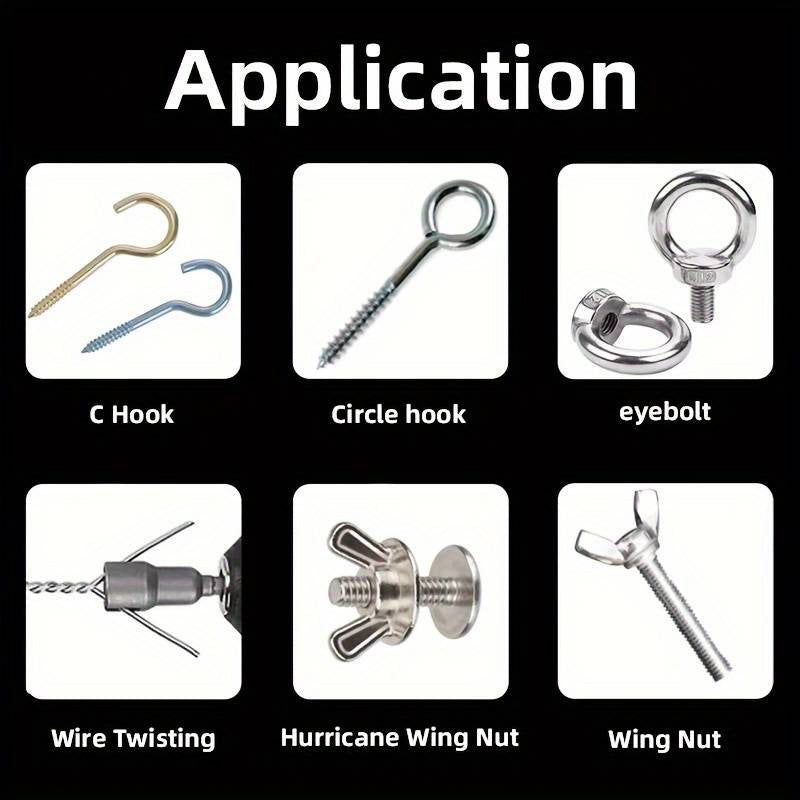 Hex Shank Socket Adapter Nut Kit