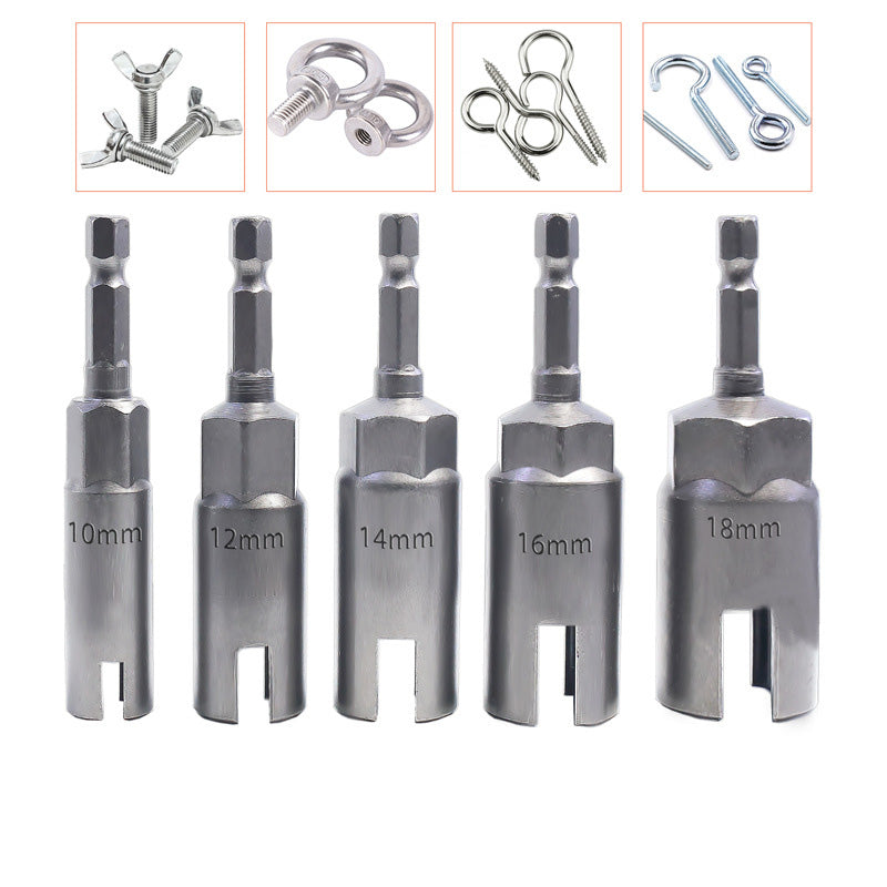 Hex Shank Socket Adapter Nut Kit